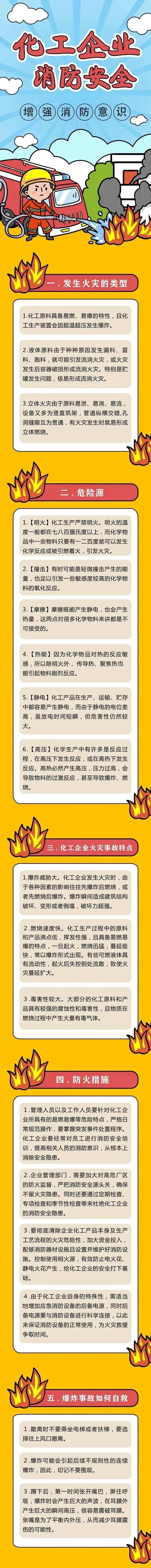 化工企業(yè)消防安全常識